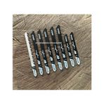 Ingco Dekupaj Testere Bıçağı Ahşap Sunta Mdf Kesici Metal Kesici Bıçak 8pcs - Siyah - 10CM