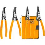 Ingco HCCPS26180 Segman Pense Seti 4 Lü 180 mm - Sarı