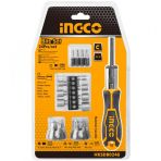İngco ING-HKSDB0248 24 Parçalı Tornavida Seti