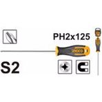 İngco ING-HS68PH2125 Endüstriyel Mıknatıslı Yıldız Tornavida