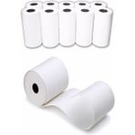 ingenico IWE280 MOVE5000F IDE280 Yazar Kasa Pos Rulosu 56 x 14 mm 10 Paket 100 Adet Beyaz Renk