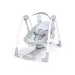 Ingenuity ConvertMe 2'si 1 Arada Kompakt Taşınabilir Bebek Salıncağı , 9 kg'a kadar.