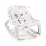 Ingenuity Keep Cosy 3'ü 1 Arada Grow with Me Titreşimli Ana Kucağı ve Bebekten Yürümeye Başlayan Çocuk Salıncak - Burst (Pembe), Yeni Doğan ve Üzeri