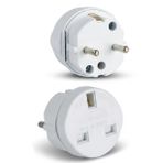 İngiliz Priz Adaptörü, UK Fiş Dönüştürücü, Topraklı Seyahat Adaptörü; Türkiye Tipi Cihazlar İçin 3500W Güç, TSE & CE Sertifikalı Yanmaz Gövde - İngiltere Dubai Hong Kong Singapur Uyumlu Almera