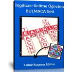 İngilizce Kelime Öğreten Bulmaca Kitap Seti 2 Kitap Enine Boyuna Eğitim