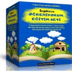 İngilizce Öğreniyorum Eğitim Seti (8 Kitap + 100 Saat Görüntülü Anlatım) - Enine Boyuna Eğitim