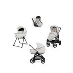 Inglesina Aptica Glam Opal Ivory Stantlı 4'lü Seyahat Sistem Bebek Arabası