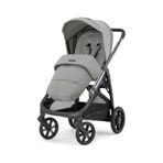 Inglesina Aptica Glam Tek El Tek Hamle ile Katlanıp Açılan Çift Yön Bebek Arabası Satin Grey