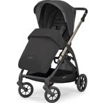 Inglesina Electa+ Tek El Tek Hamle ile Katlanıp Açılan Çift Yön Bebek Arabası Upper Black