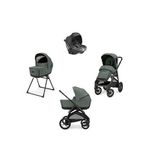 Inglesina Xt Glam Taiga Green Stantlı 4'lü Seyahat Sistem Bebek Arabası - Yeşil