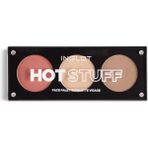 Inglot Hot Stuff Yüz Paleti 7 g Bronzlaştırıcı ve Allık ile Cilt Vurgulama - renkli