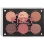 Inglot Playinn Fizzy Toffee Göz Far Paleti 6 Renkli Toz Formda Uzun Süre Kalıcı ve Yoğun Pigmentli