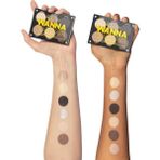 Inglot Playınn Wanna Banana Göz Farı Paleti Çok Renkli 6 Renk Mat ve Parıltılı Toz Form