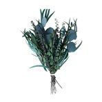 INIFLM 25/42 PCS Duş için Kurutulmuş Okaliptüs Paketi, Kurutulmuş Çiçek Okaliptüs Buketi, Asılı Okaliptüs Paketi, Vazo Dekoratif Buket(25 adet Yeşil)
