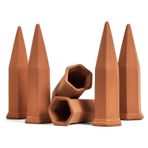 INIFLM 6 ADET Bitki Sulama Cihazları Terracotta Bitki Sulama Dikenleri Bitki Kendinden Sulama Kazıkları Mükemmel Aile Tesisi Otomatik Sulama Sistemi Kapalı Açık Bitki için Harika Bitki Dadı
