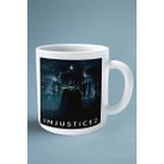 Injustice Mobil Oyun Baskılı Kupa Bardak Çift Taraflı Baskı Kişiye Özel Model 1