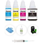 Ink Canon E404 E414 E484 E464 E474 Pg-46 Cl-56 Plus Siyah ve Renkli Kartuş Dolum Seti