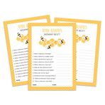 Inkdotpot Anneyi Kim Bilir En İyi Bebek Şovları Oyunları - Eğlenceli Bebek Şovları Parti Oyunları, Aktiviteler, Süslemeler, Bal Arısı Temalı Parti - 50'li Paket