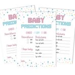 Inkdotpot Bebek Partisi Oyunu için 50 Tahmin Kartı It's A Boy It's A Girl Cinsiyet Açıklama Parti Malzemeleri Eğlence Bebek Partisi Oyun Hediyeleri