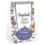Inkdotpot Çaydanlık Kalıcı Takvim, Önemli Tarihler - 6 x 9 Aylık ve Günlük Duvar Asma Günlüğü Özel Günler için - Doğum Günleri - Yıldönümü Kitabı Doğum Günü Hediye Planlayıcı Düzenleyici - GG
