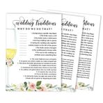 Inkdotpot Çiçekli Brunch & Bubbly Why Do We Do That 50'li Paket Gelin Düğün Duş Oyunu Bekarlığa Veda Partisi Etkinlik Oyun Kartları