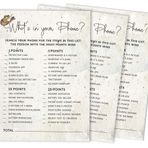 Inkdotpot Cowgirl Whats on Your Phone Gelin Duş Oyunu Düğün Duş Bekarlığa Veda Partisi Toplu Etkinlik Oyun Kartları 50'li Paket