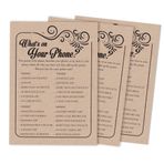 Inkdotpot Gelin Partisi Oyunu Düğün Duş Bekarlığa Veda Partisi Toplu Etkinlik Oyun Kartları 50'li Paket Doldurma Tarzı Kraft Telefonunuzda Neler Var?