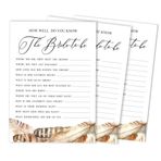Inkdotpot How Well Do You Know The Bride Gelin Partisi Bekarlığa Veda Partisi Oyun Etkinlik Kartları 50'li Paket Tüyler Gelini En İyi Biliyor