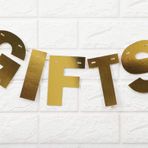 Inkdotpot Pre Strung hediyeler metalik altın kiraz kuşu düğün gelin duş emeklilik doğum günü partisi malzemeleri kiraz kuşu bayrağı DIY parti malzemeleri