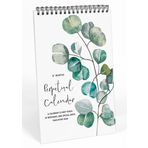 Inkdotpot Yeşillik Kalıcı Takvim, Hatırlanması gereken önemli tarihler - 6x9 aylık ve günlük duvar asma günlük, özel günler için, doğum günleri - yıl dönümleri defteri, doğum günü hediyesi planlayıcı düzenleyici