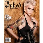 Inked Magazine August 2010 RUBY ROSE, Adam Levine, Lauri Ditunno, Marilyn Rondon