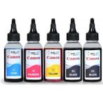 inkjet Canon IP7250 MG5550 MG6450 IP6850 Bitmeyen Kartuş Mürekkep Set Kırmızı