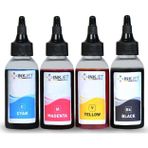 inkjet Hp 650 Uyumlu Kartuş Dolum Seti 4x100ml