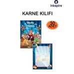 inkspire Karne Kılıfı 30 Adet Anakolu İçin Karne Kabı Eğlenceli Çocuk Desenli Karne Kılıf Okul Öncesi Palyaço