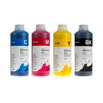 InkTec Epson Muadil 1LT 4 Renk Set Pigment Mürekkep (Wf Serisi)(E0013)