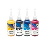 Inktec Sublinova Epson Muadil Süblimasyon Mürekkep 4x100ml Set (dtı01-100m)