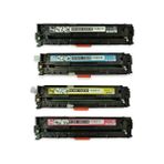 İnkwell Hp 125A Cb540-41-42-43 Komple Set Cmyk Muadil Toner