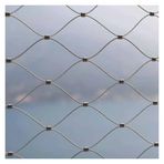 inless Çelik Halat Ağı, 304 Paslanmaz Çelik Halat Ağı, 5 cm/1,5 mm Güvenlik Ağı, Hayvan Bariyeri için Esnek Bahçe Çiftliği Sınırı, Merdiven Koruma Çiti (1x5m/3.3x16.4ft)