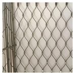 Inless Çelik Halat Ağı, 304 Paslanmaz Çelik Halat Ağı, Balkon için Güvenlik Ağı 4 cm/1,5 mm Esnek Darbe Dayanımı Güvenlik Ağı, Hayvan Kümes Hayvanları Kafesi Ağı (2x20 ft) 0.6x6m