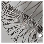 inless Çelik Halat Net, Esnek Paslanmaz Çelik Halat Hasır, Balkon Merdiven Tel Halat Mesh, 10cm/2mm Bitki Tırmanma Ağı, Raylı Korkuluk Merdiven Güvenlik Örgüsü (0.8x14m)