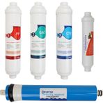 Inline Kapali Kasa Su Arıtma Cihazı Filtresi 5Li Aşamalı Filtre Seti Eco