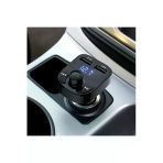 İnmus Car X8 Araç Fm Transmitter 5.0 Bluetooth Araç Kiti Usb Mp3 Sd Kart Çakmaklık Girişli 2022 Model