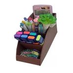 Inn Design Organizer Masa Üstü Kalemlik Beyoğlu Serisi Deri Kahve 11X20X9.5Cm Dd-1216