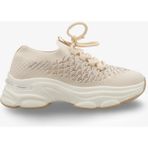 İnna Butikk Kasey Kadın Sneaker Ayakkabı - Krem - Platin