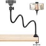 InnoGear 25 inç Web Kamerası Standı, Esnek Cep Telefonu Standı Masa Montajlı Kamera Standı Logitech Web Kamerası BRIO C920 C920S C922 C922x C925e C930 C930e C615 için Kaz boynu