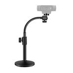 InnoGear Webcam standı, esnek masaüstü standı, kuğu boynu tutucu Logitech Webcam C922 / C930e / C920S / C920 / C615 / C960 ve BRIO ve 6,35 mm dişli diğer cihazlar için