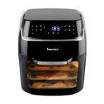 Innoteck 12L Dijital Hava Fritoz Firini, Rotisserie Akilli Ocakli Kizartma Uyumlu