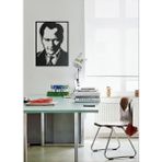 İnnova Metal Atatürk Metal Tablo, Metal Atatürk Duvar Dekoru 40 x 60 cm