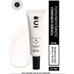 INO Beauty Yüksek Korumalı Cilt Tonu Eşitleyici 00 Clear SPF50+ Yüz Güneş Kremi 50 ml Tüm Cilt Tipleri İçin - --