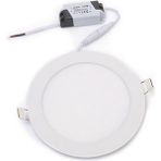 Inoled 2712-02 12 Watt Sıva Altı Yuvarlak LED Panel Armatür - Gri